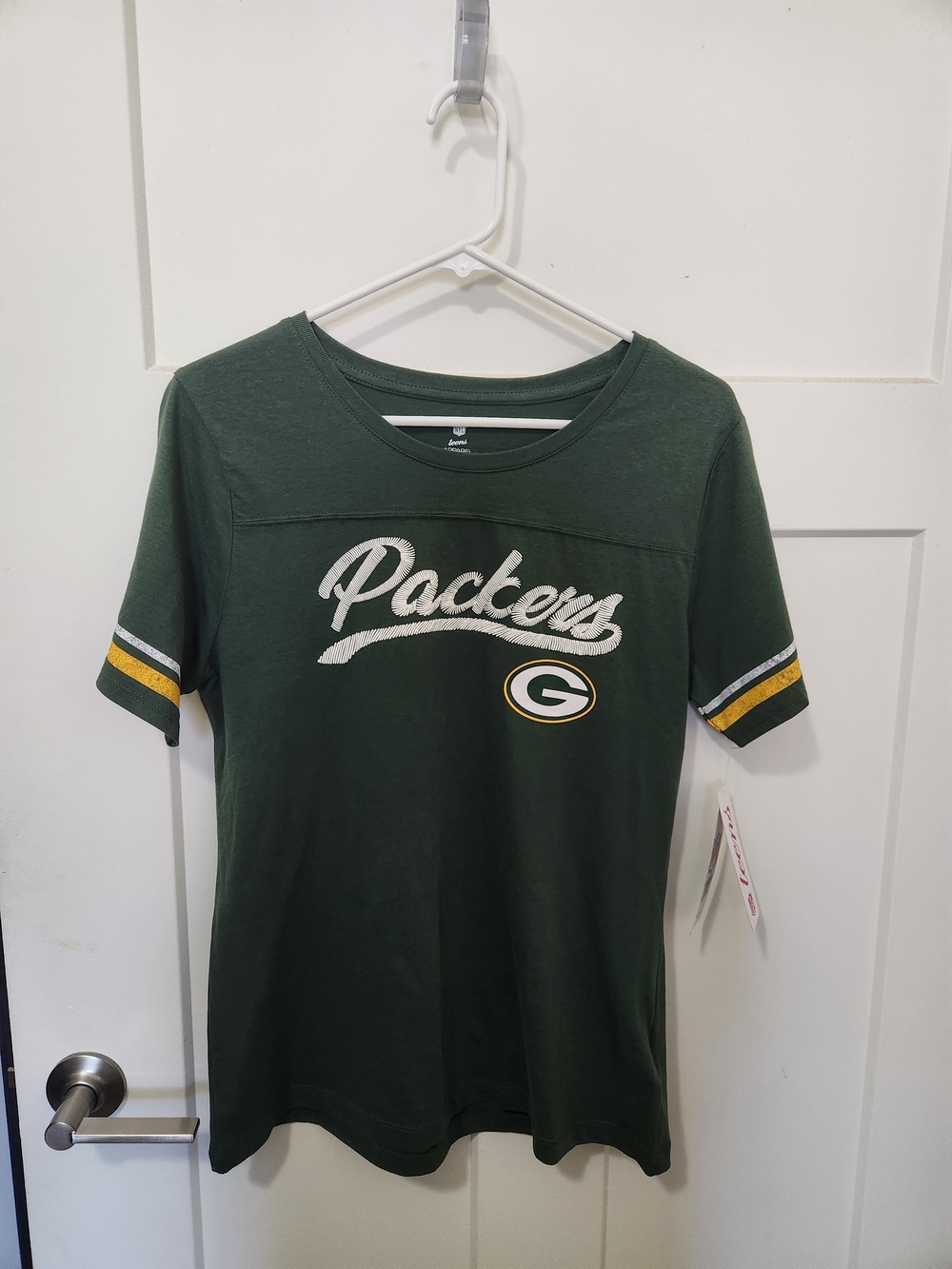 NFL Teens Green Bay Packers Crewneck Shirt in Green